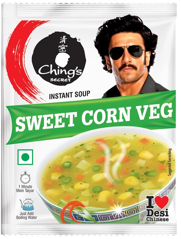 Ching's Secret Sweet Corn Soup - 55gm (Pack Of 3)