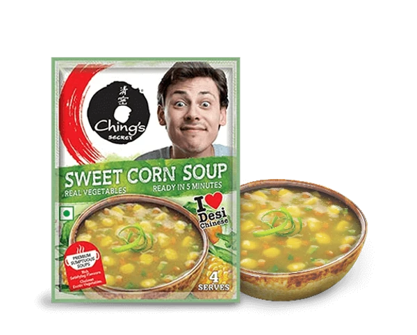 Ching's Secret Sweet Corn Soup - 55gm (Pack Of 3)