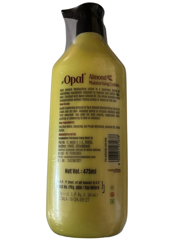 Opal Almond Moisturising Lotion - 475 ML