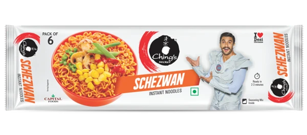 Ching's Secret Schezwan Noodles - 60Gm (Pack of 10)