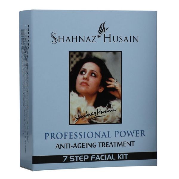 Shahnaz Husain Professional Power Anti-Ageing Treatment 7 Step Facial Kit (48GM+15ML)