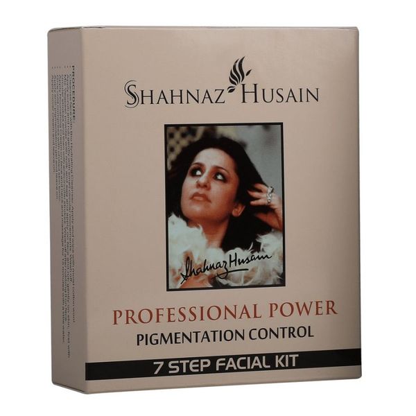 Shahnaz Husain Professional Power Pigmentation Control 7 Step Facial Kit (48GM+15ML)