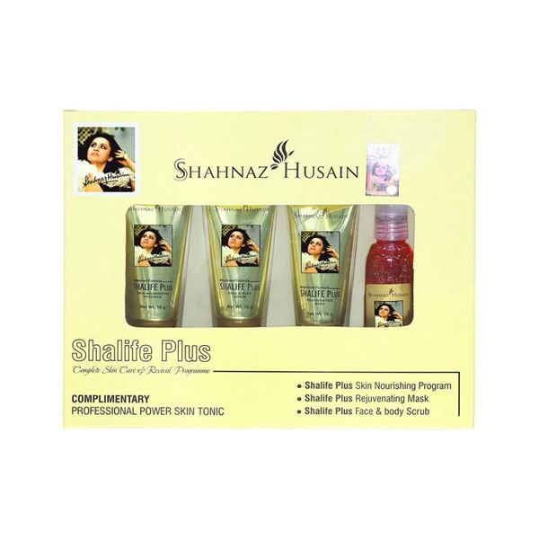 Shahnaz Husain Shalife Plus Complete Skin Care & Revival Program Min Kit - (30GM+15ML)