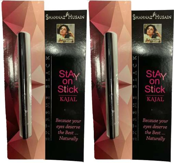 Shahnaz Husain Stay on Stick Kajal - 1GM (Pack of 2)