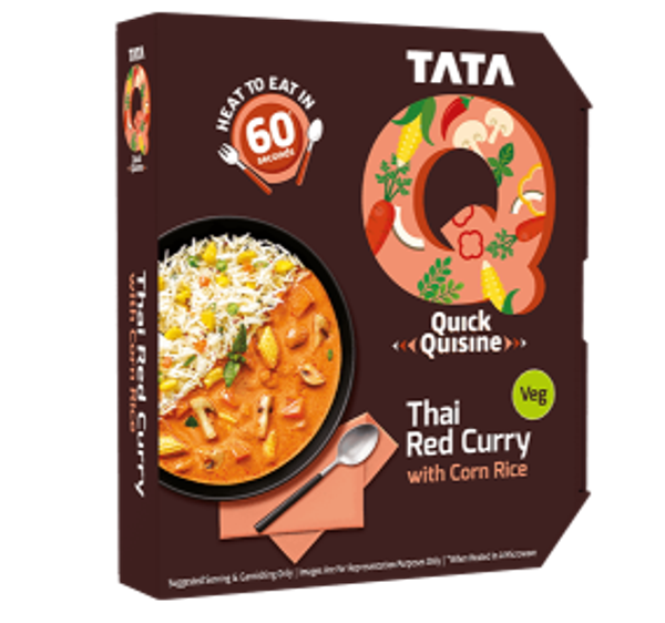 Tata Quick Quisine Thai Curry with Corn Rice - 330GM