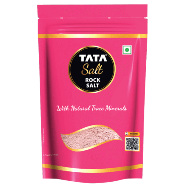 Tata Salt Rock Salt/Meeth, Premium Sendha Namak With Natural Trace Minerals - 1KG
