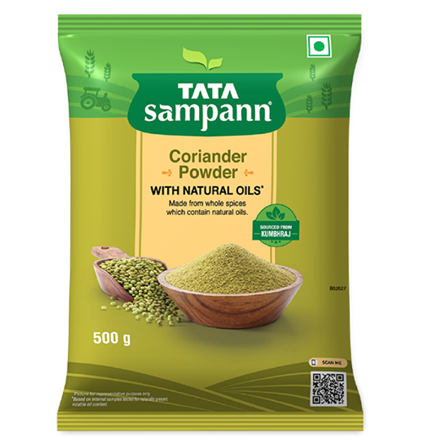 Tata Sampann Coriander Powder With Natural Oils- 500GM