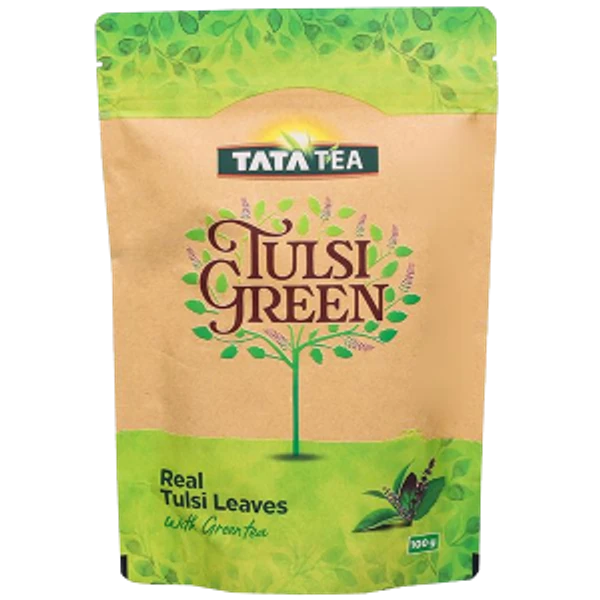 Tata Tea Tulsi Green Real Tulsi Leaves With Green Tea - 100GM