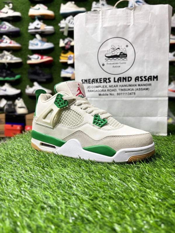 Jordan retro 4 pine green SEMI UA - 9