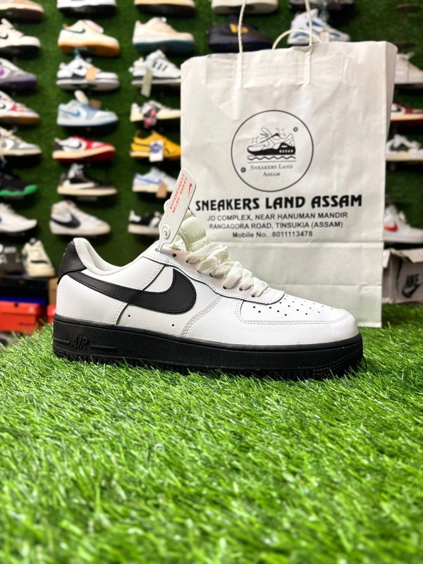 AIRFORCE WHITE BLACK - 9