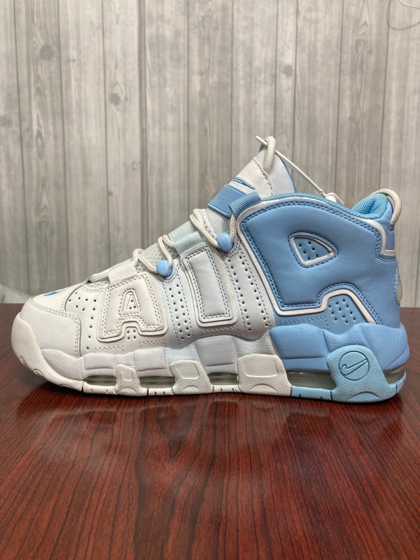 Uptempo Blue White  - 8.5