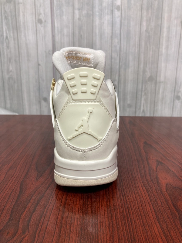 Jordan 4 White Golder. UA Quality  - 9, Baja White
