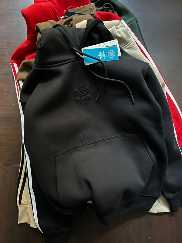 adidas black - XL, BLACK