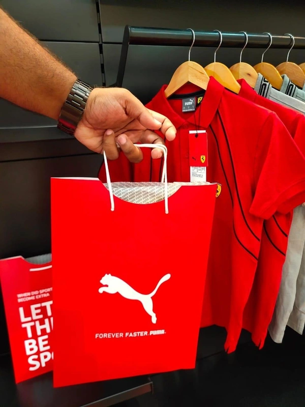 PUMA POLO RED - S