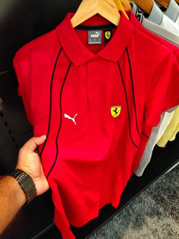 PUMA POLO RED - S