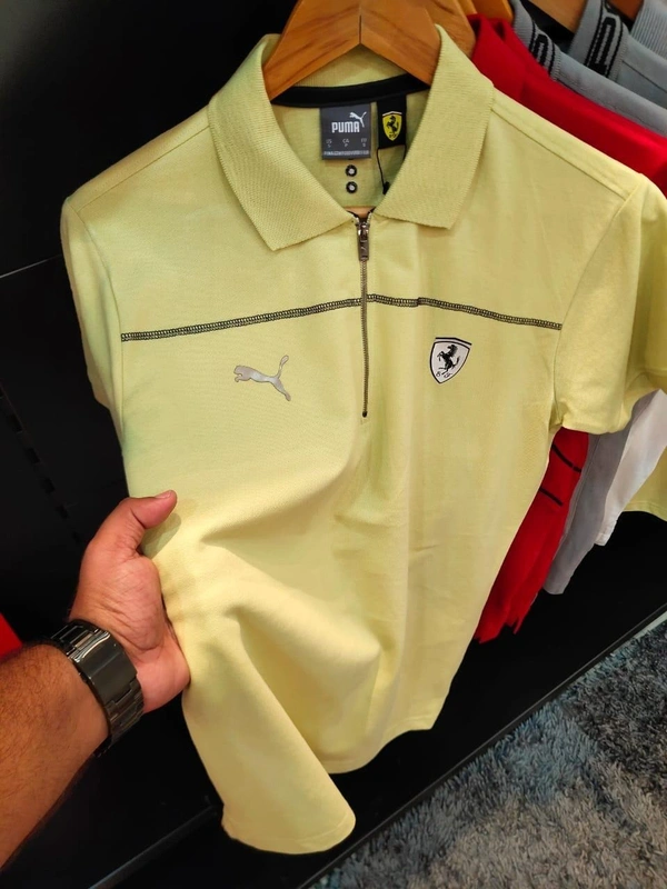 PUMA POLO YELLOW - S