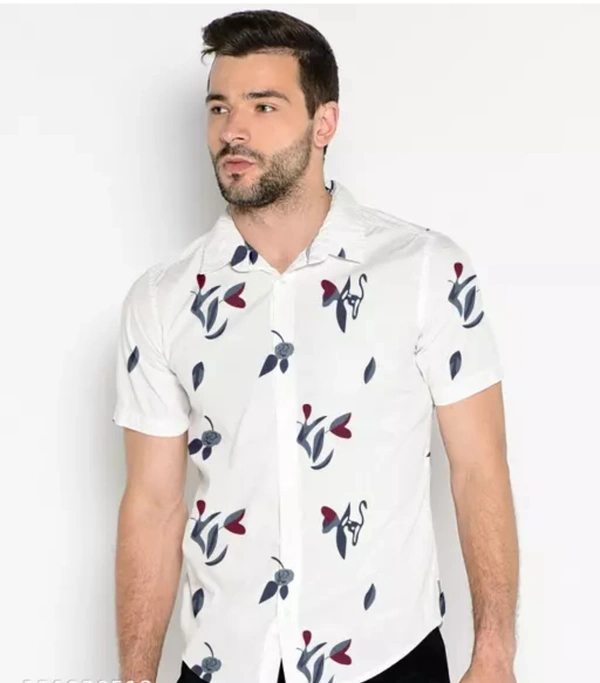 LYCRA MEN'S SHIRTS - White, L
