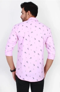 VELLICAL PREMIUM PRINTED SHIRT - S