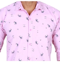 VELLICAL PREMIUM PRINTED SHIRT - S
