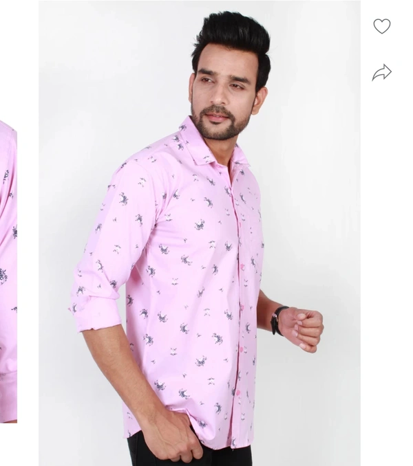 VELLICAL PREMIUM PRINTED SHIRT - XL