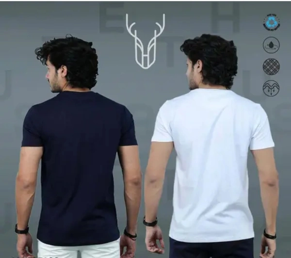 Rasim Lifestyle Printed Mens Tshirt (Pack of 2) | Tshirt For Mens - XL