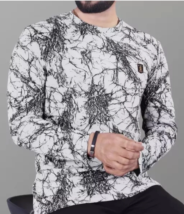 Bharat New Enterpriss Hot Selling Men'S Cotton Tshirt - M