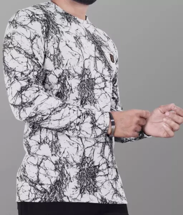 Bharat New Enterpriss Hot Selling Men'S Cotton Tshirt - M