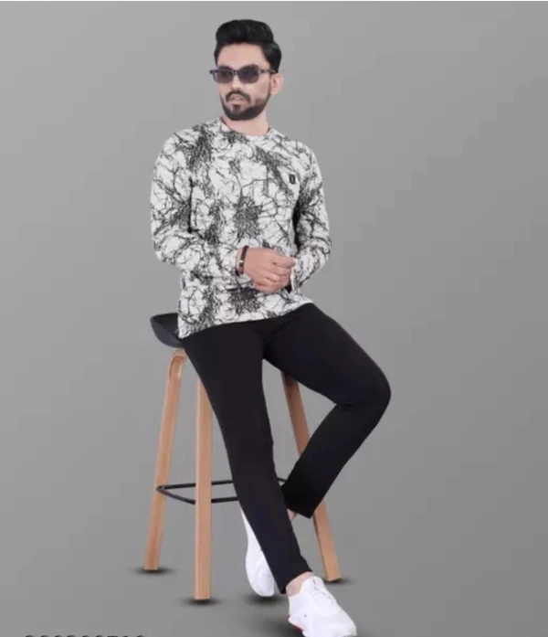 Bharat New Enterpriss Hot Selling Men'S Cotton Tshirt - XL
