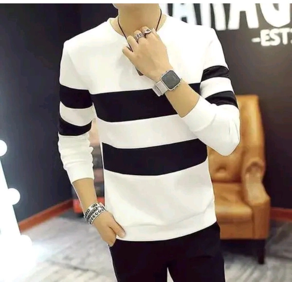 Fascista Men's Printed Round White Tshirts - XL