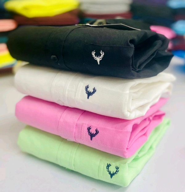Pink Shirt - Fuchsia Pink, M