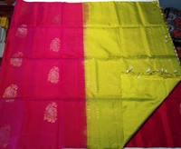 PURE HANDLOOM SOFT SILK BORDERLESS MEENA PUTTA
