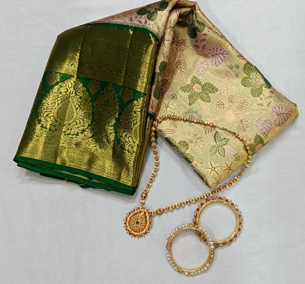 GREEN LEAF TISSUE SILK - Tacha