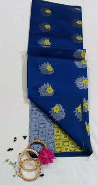 BORDERLESS MEENA PUTTA  - Blue