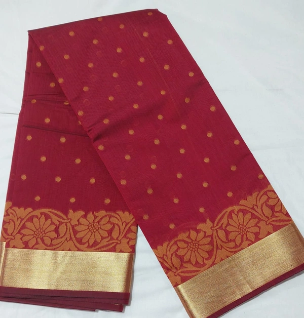 Silk Cotton  - Bright Red