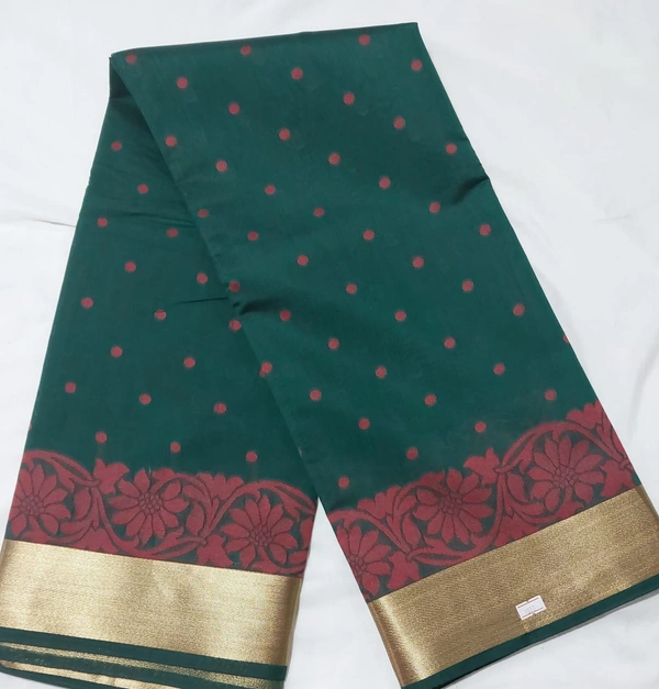 Silk Cotton  - Pine Green