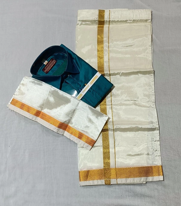 Kids Veshti & Shirt Combo