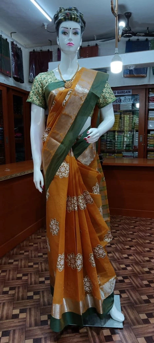 Jq Embroidery  - Tangerine