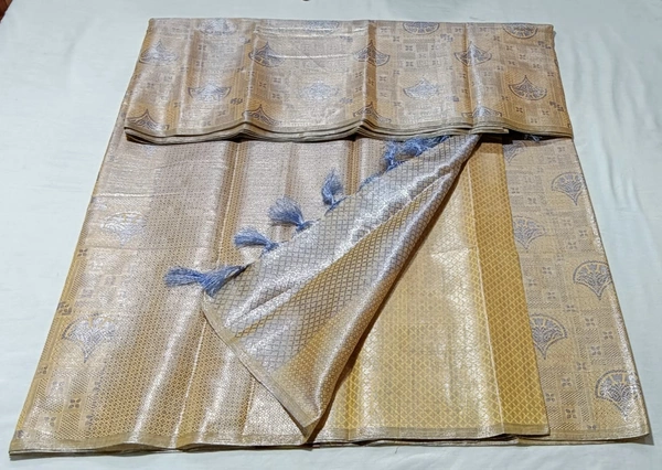 Banarasi Soft Silk - Chardonnay