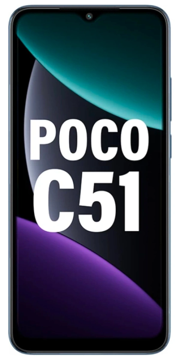 POCO C51 4GB RAM/64GB STORAGE ( ROYAL BLUE)