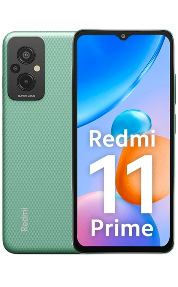 REDMI 11 PRIME 6GB RAM/128GB STORAGE ( PLAYFUL GREEN )