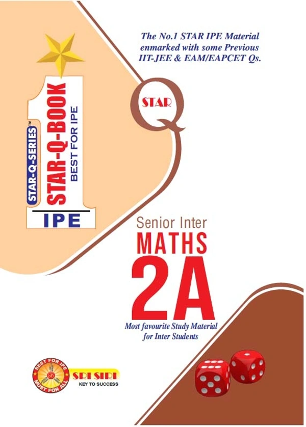 STAR Q 2ND INTER MATHS 2A E/M