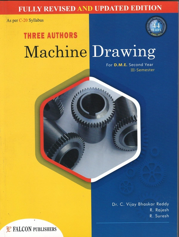 FALCON MACHINE DRAWING - 3AUTHORS - THREE AUTHORS, 3RD SEM ME, FALCON