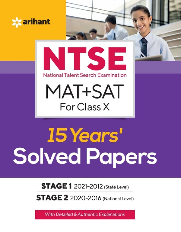 ARIHANT NTSE SOLVED PAPERS