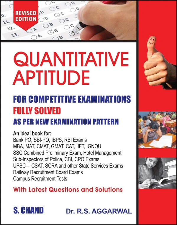 SCHAND QUANTITATIVE APTITUDE - R.S.AGGARWAL