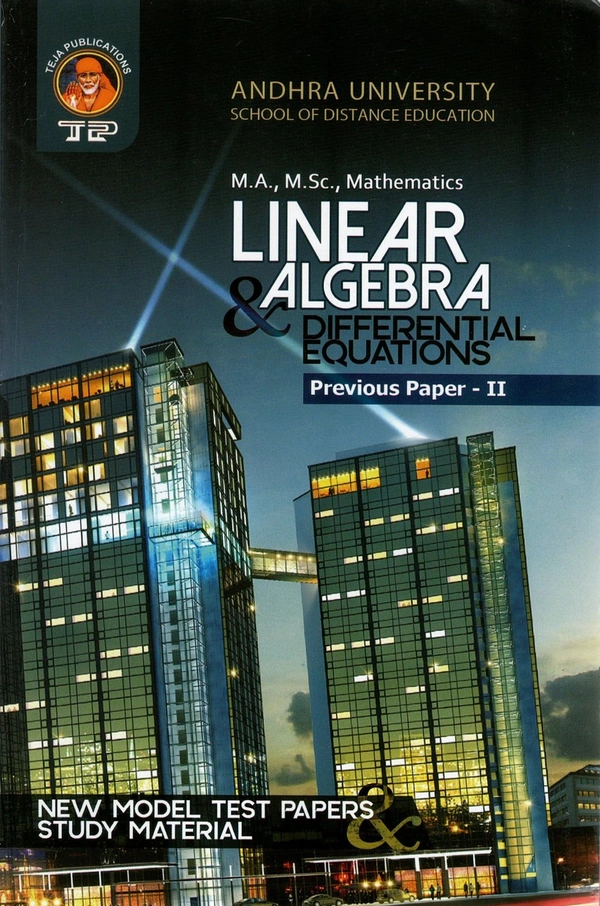 TEJA 1ST MSC MATHS-II - AU