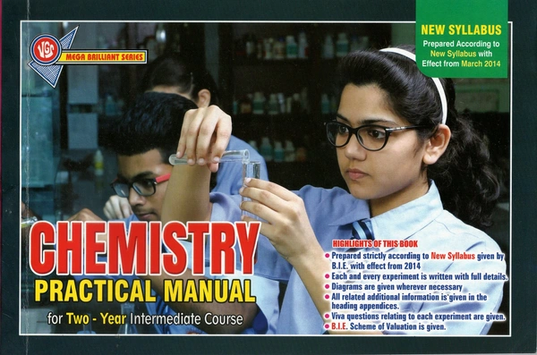 VGS INTER CHEMISTRY PRACTICAL E/M