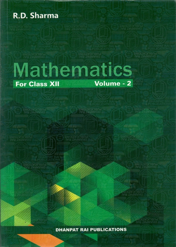 RD SHARMA 12TH MATHS