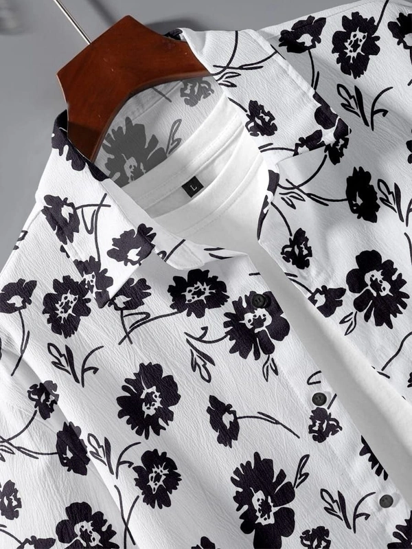  SPECIAL SUMMER 🏝️ MEN'S DIGITAL PRINTED BEACH AND NIGHT WEAR*  - M