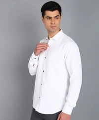 MEN'S PRIMIUM LOOKING FULL SLEEVE WAFFLE FABRIC SHIRT* - XXL