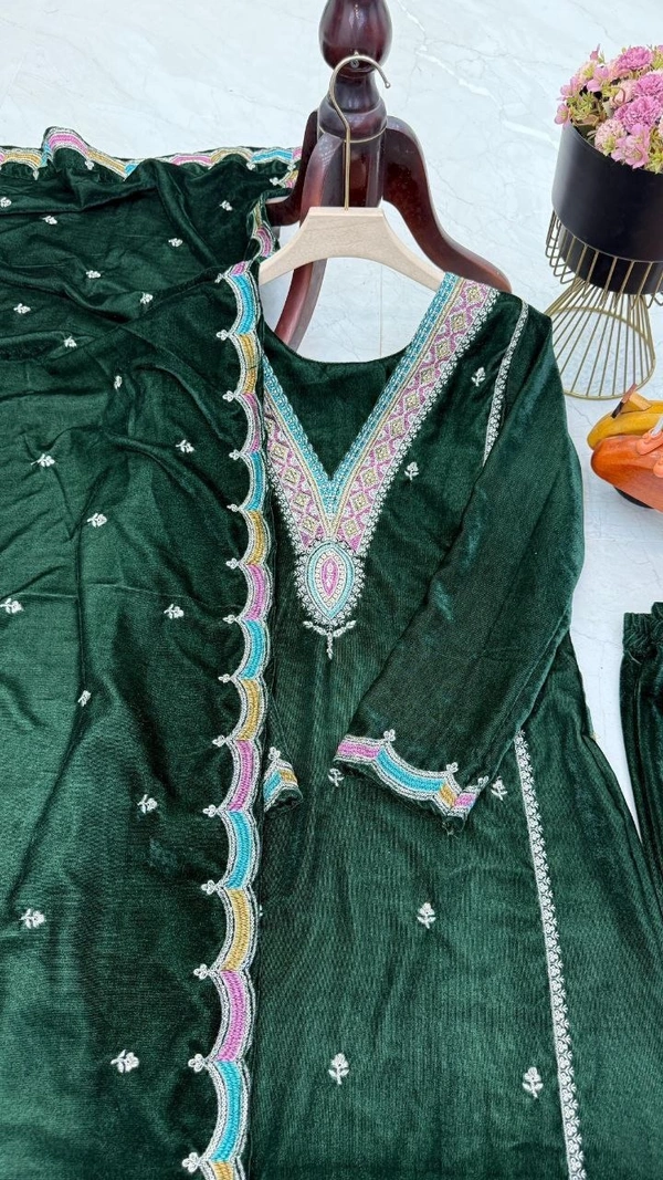 LUNCHING PRIMIUM QUALITY DRESS + PANT + DUTTA COMBO FOR ALL FESTIVAL* ✨ - XL